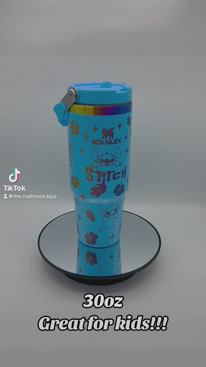 Stitch 30oz. Blue tumbler